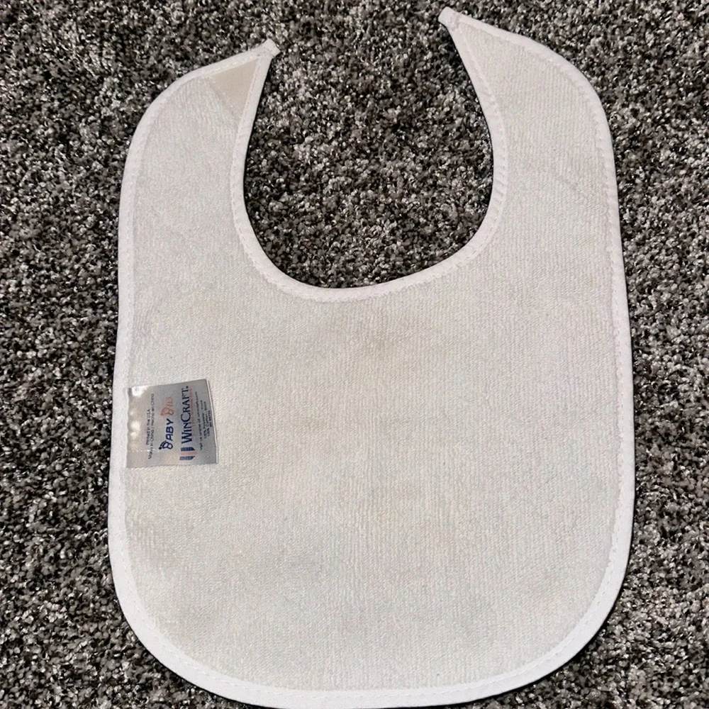 Little Steelers Fan Black Bib Unisex Great Condition